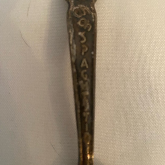Vintage Oh Oh Spaghettios Spoon, Promotional, International Silver Plate 1960s - Picture 2 of 8